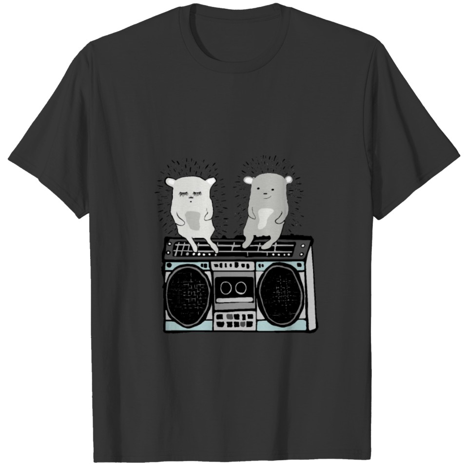 Hedgehog Music T-shirt
