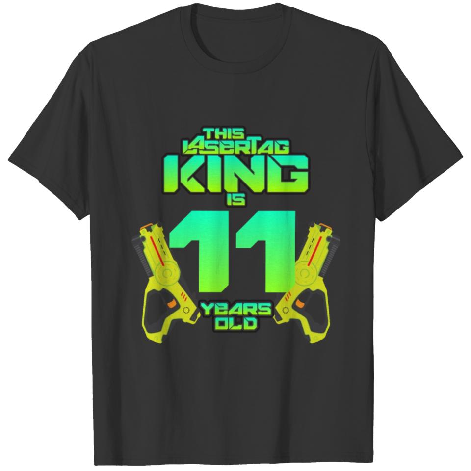 Lasertag - This King Is 11 Years Old T-shirt