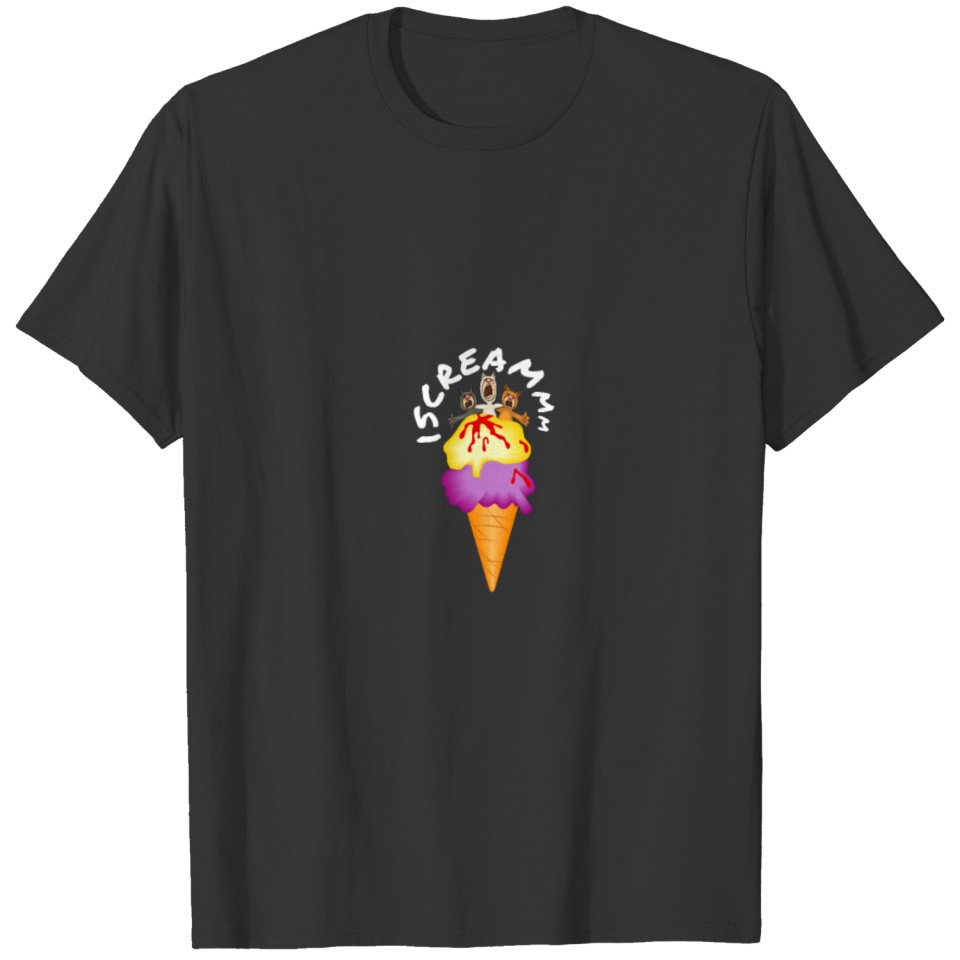 i scream-ice cream T Shirts