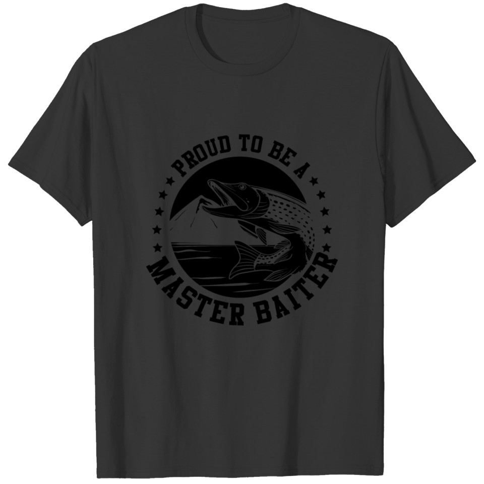 Fishing master fish fishing bait fishing master T-shirt