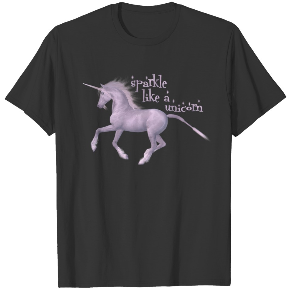 sparkle like a unicorn (purple) T Shirts