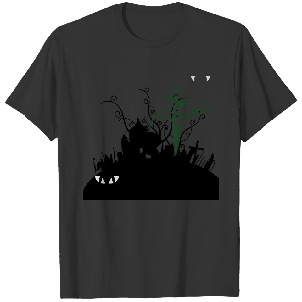 Spooky Halloween House T-shirt