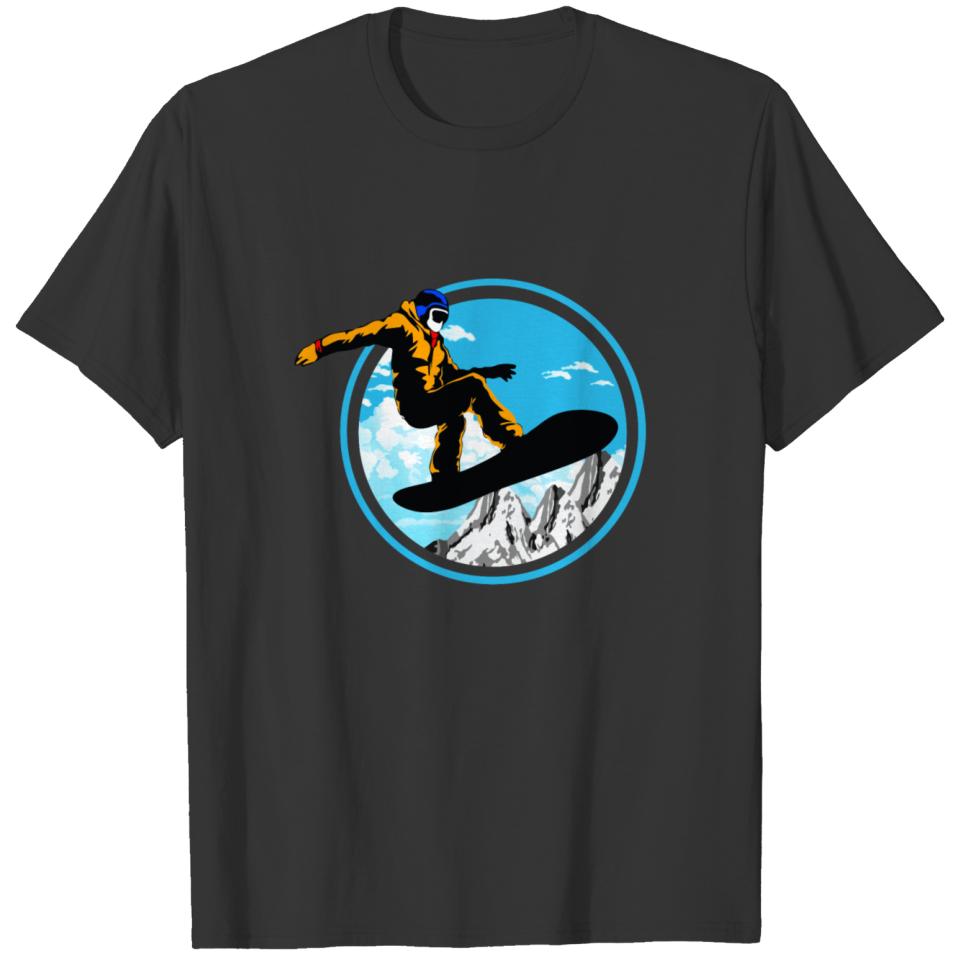 snowboarding T-shirt