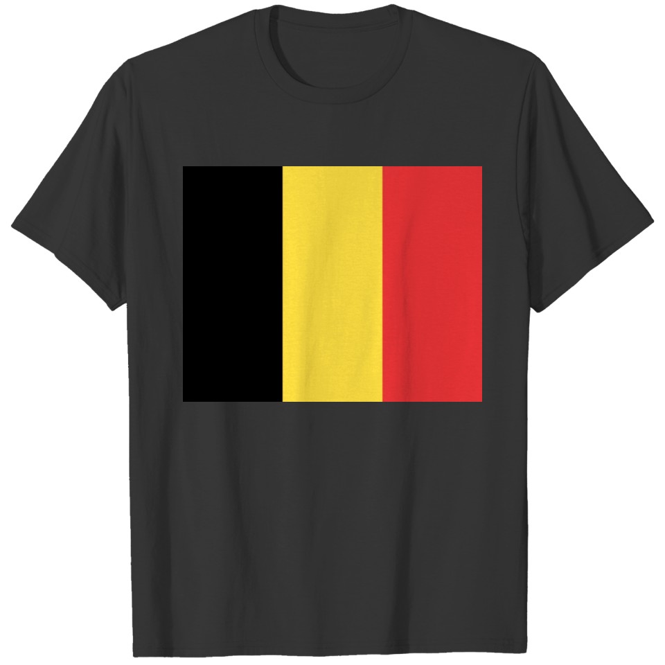 belgique flag T-shirt