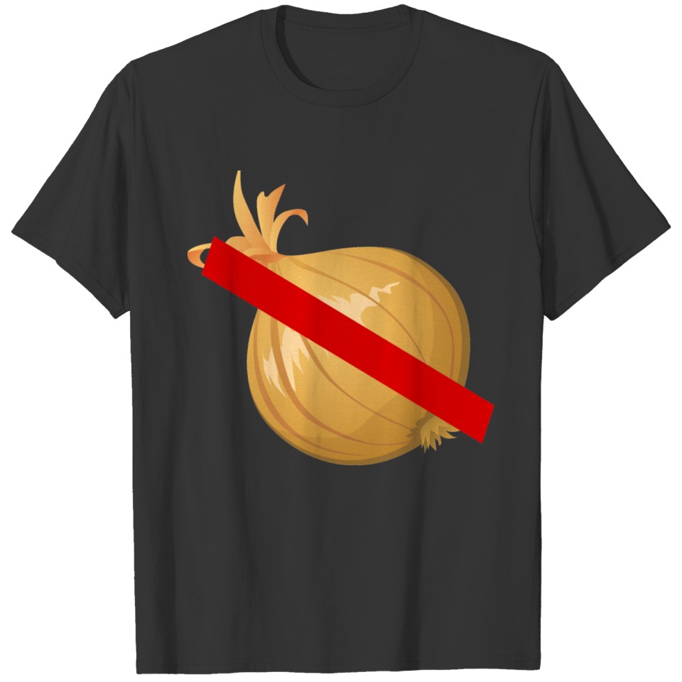 crossed onion T Shirts