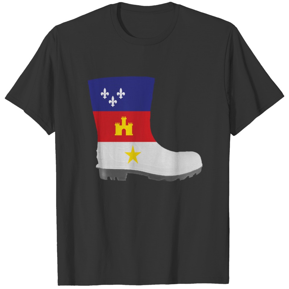 Acadian Boot T-shirt