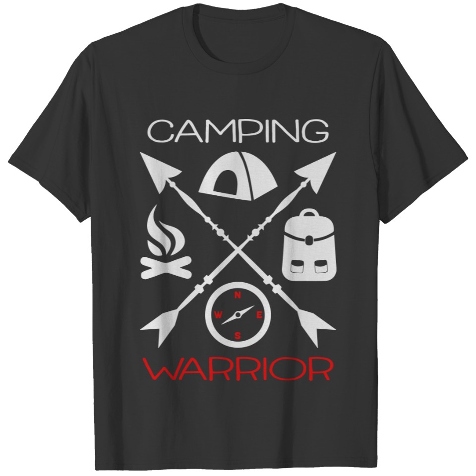 Camping Warrior T-shirt