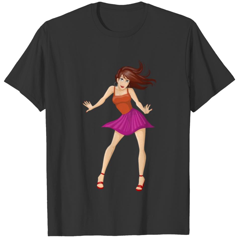 girl dance T-shirt