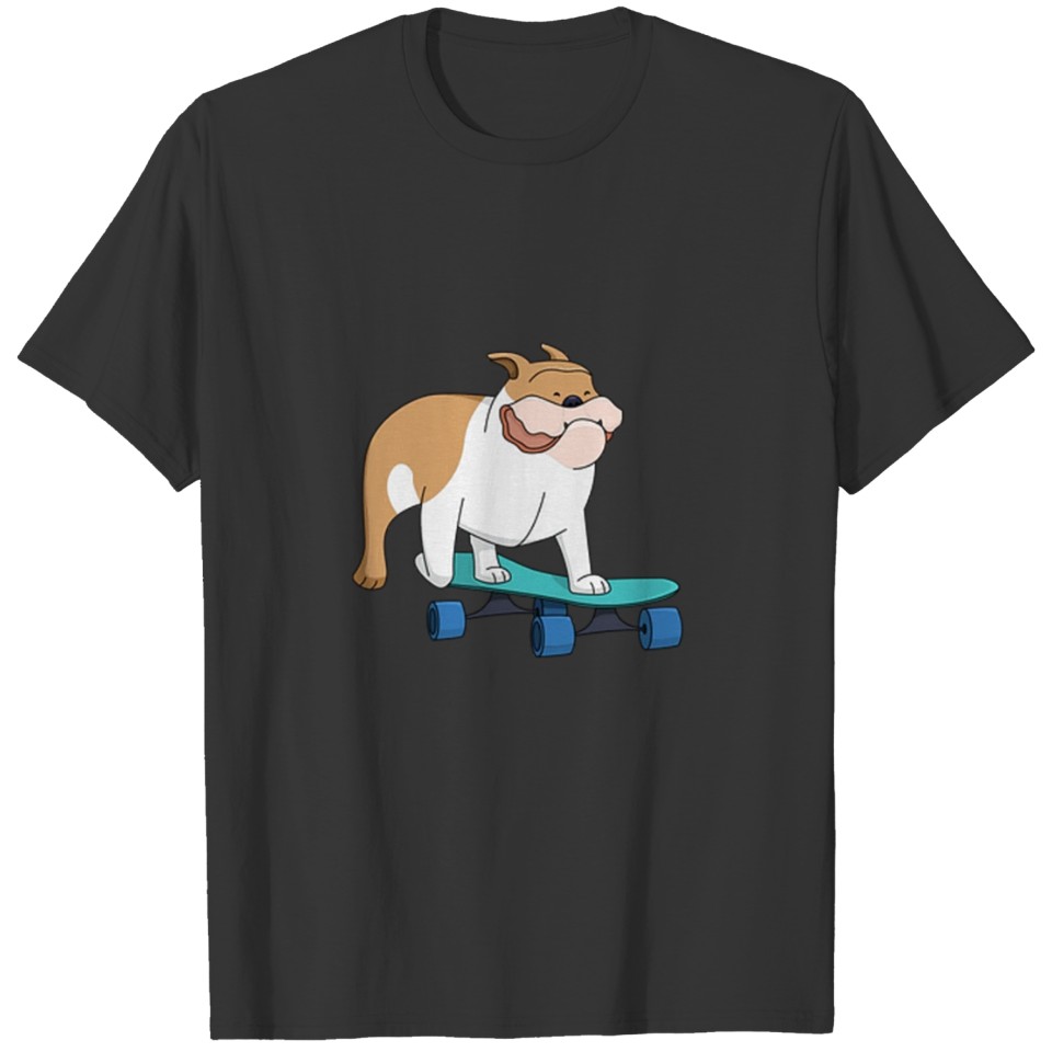 Dog Skateboard T-shirt