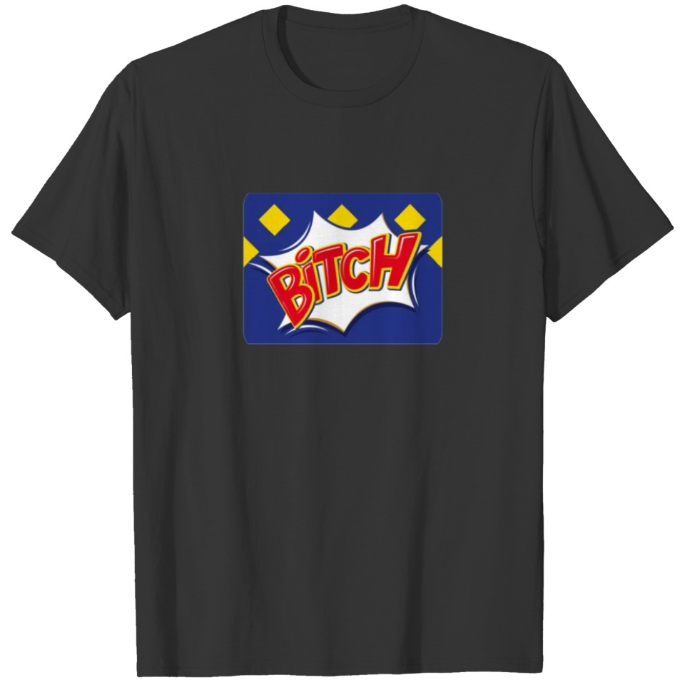 Bitch parody logo T-shirt
