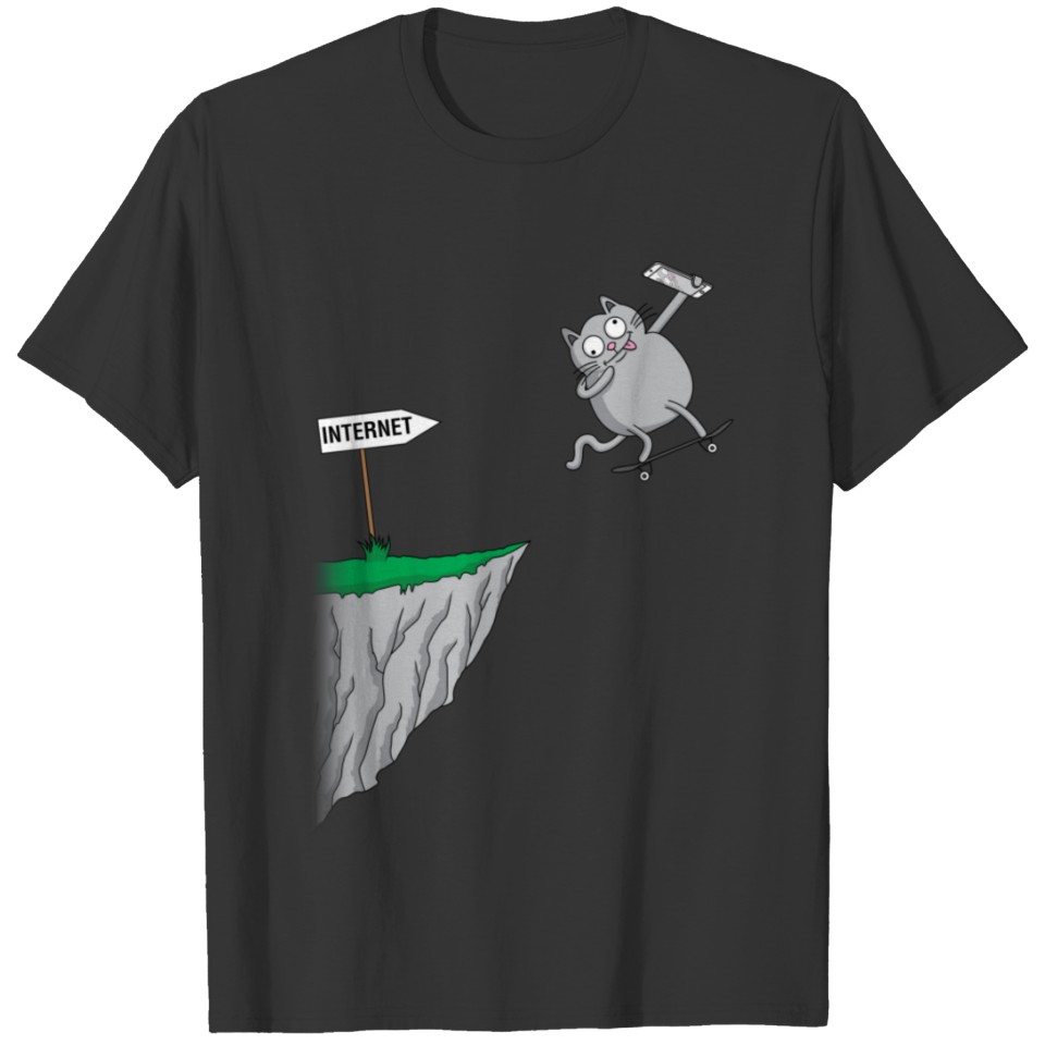 Internet literally (cat edition) T-shirt