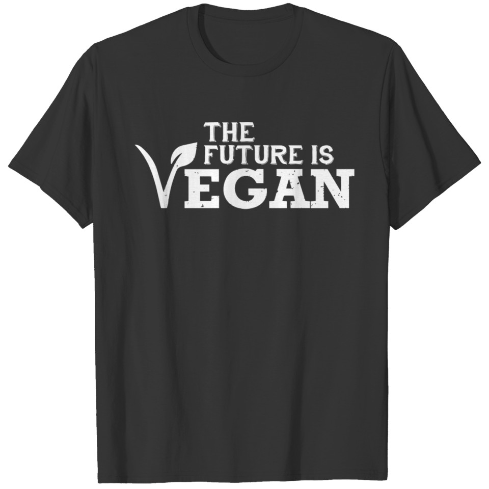 Vegan - the future is vegan! fruits and vegetabl T Shirts