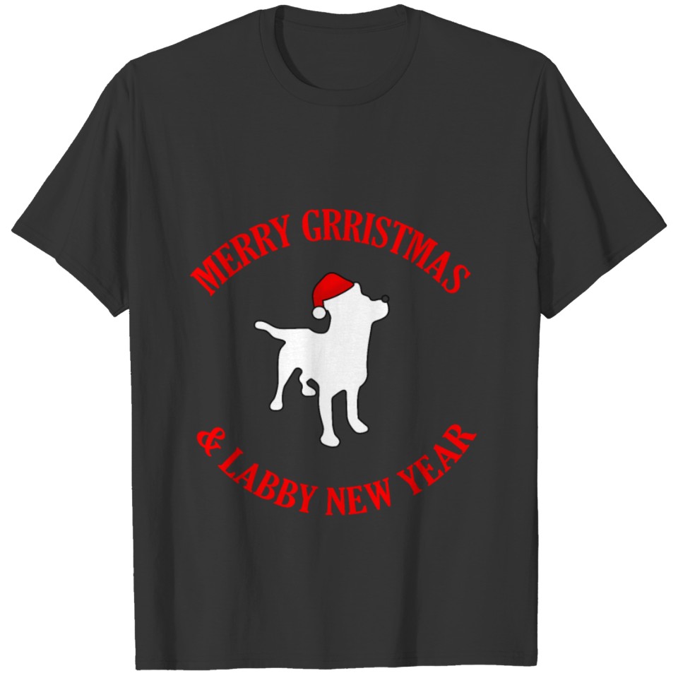 Merry Christmas & Labby New Year T-shirt