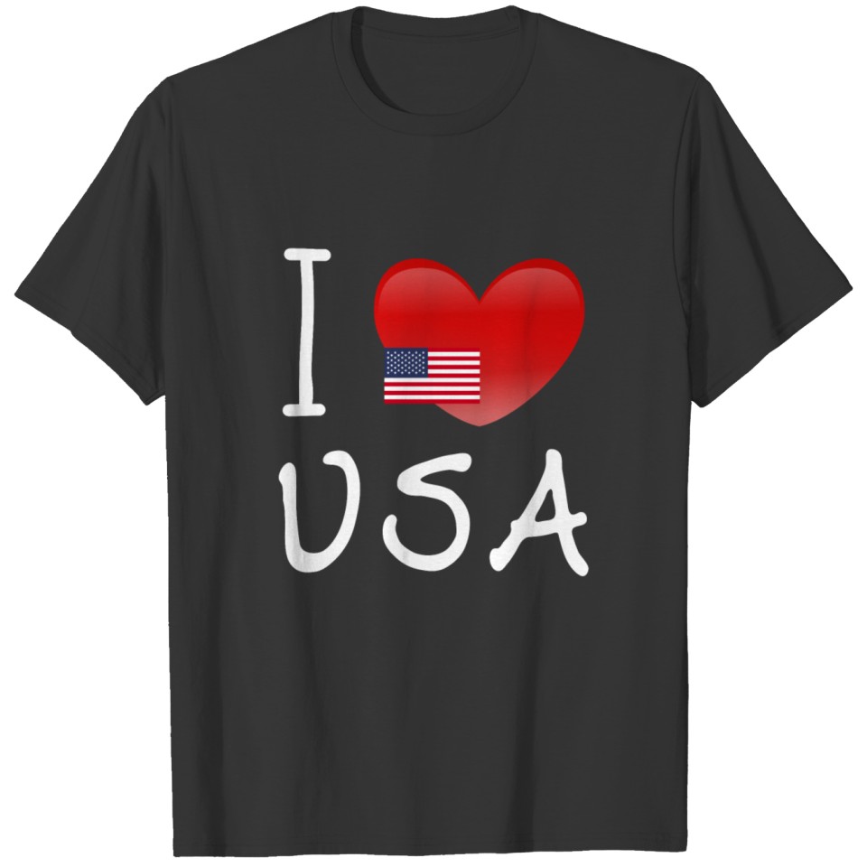 I love USA T-shirt