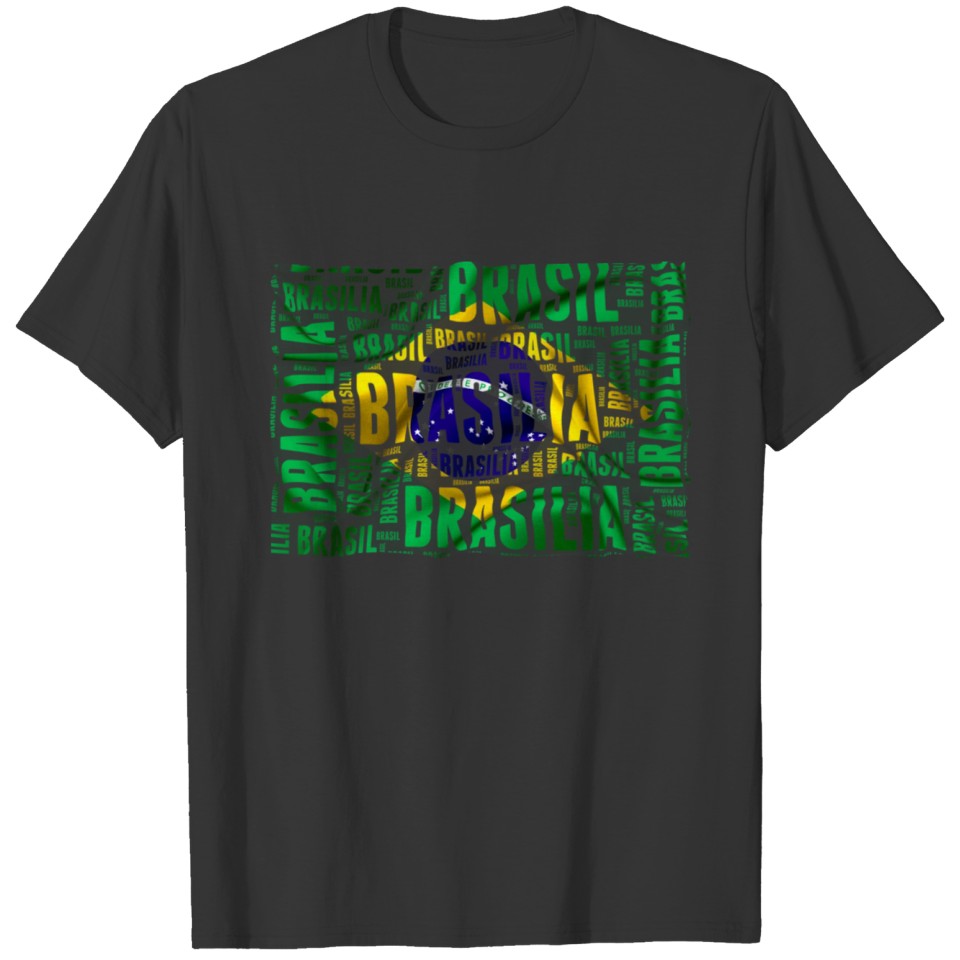 Brazil flag T-shirt