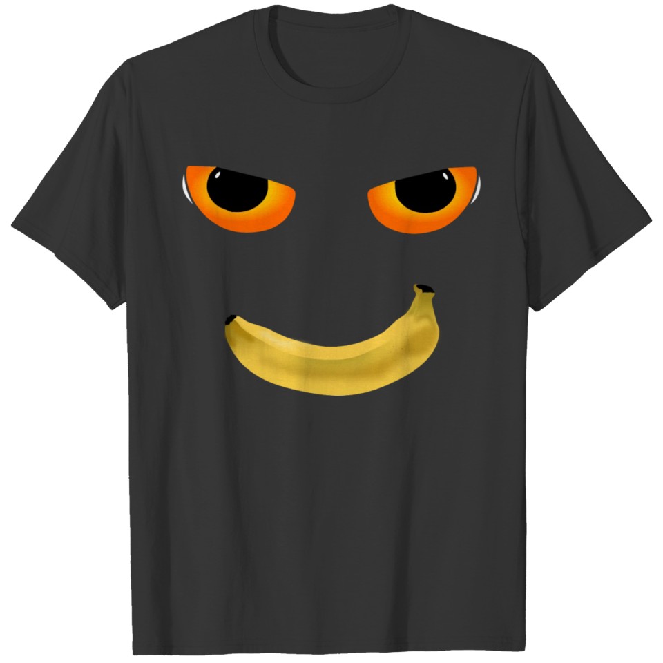 Evil face- Interesting gift idea - Smile T-shirt