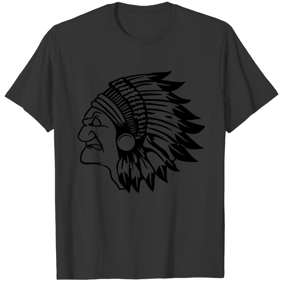 indian chief evil T-shirt