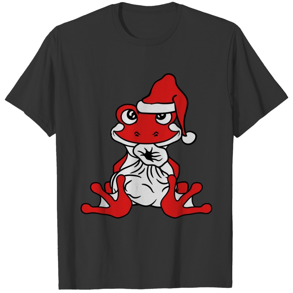 Christmas Santa Claus gifts sack winter Santa Clau T-shirt