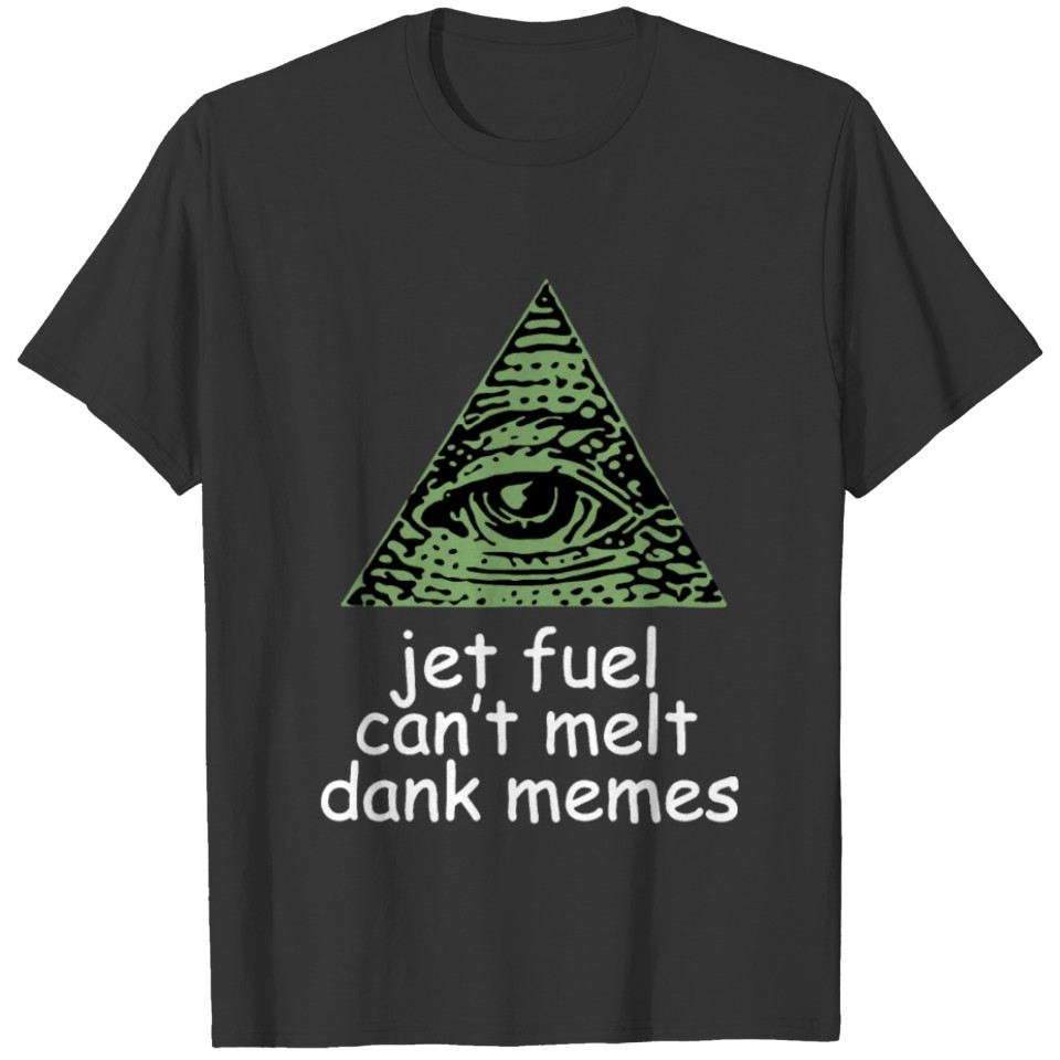 Dank Memes Illuminati Eye Graphic Tee For Women Te T-shirt