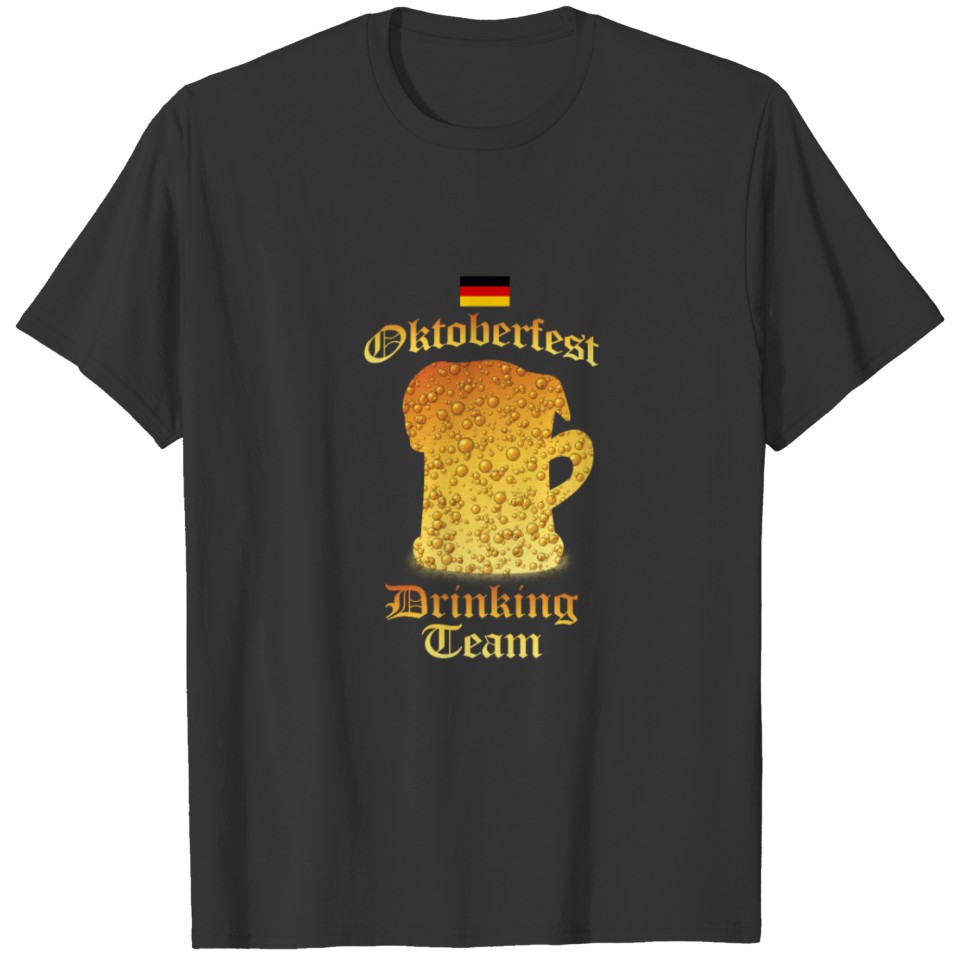 Oktoberfest Drinking Team T-shirt