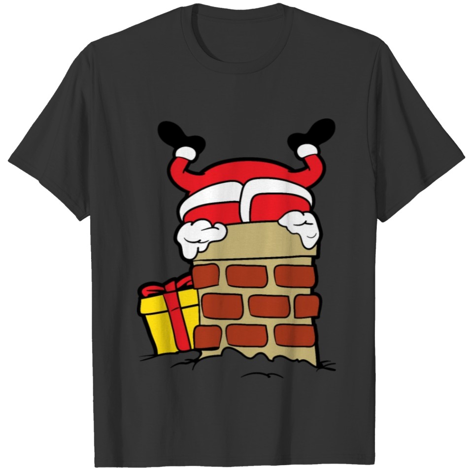 Funny Santa Claus Xmas Merry Christmas Winter Gift T-shirt