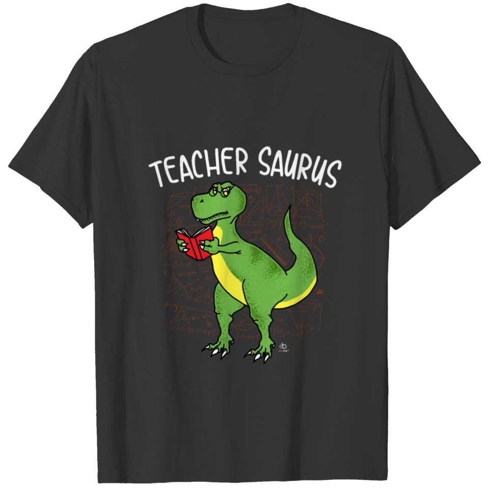 tyrannosaurus reading book gift T Shirts