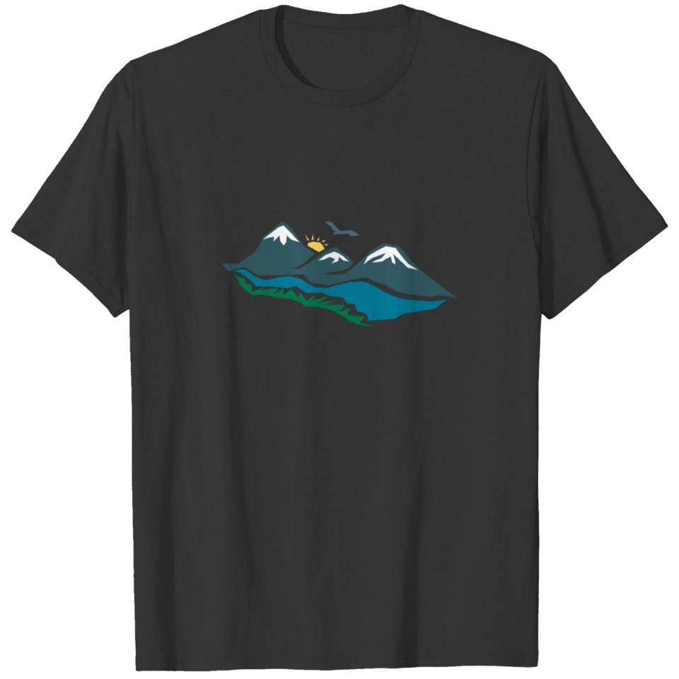 love mountains T-shirt
