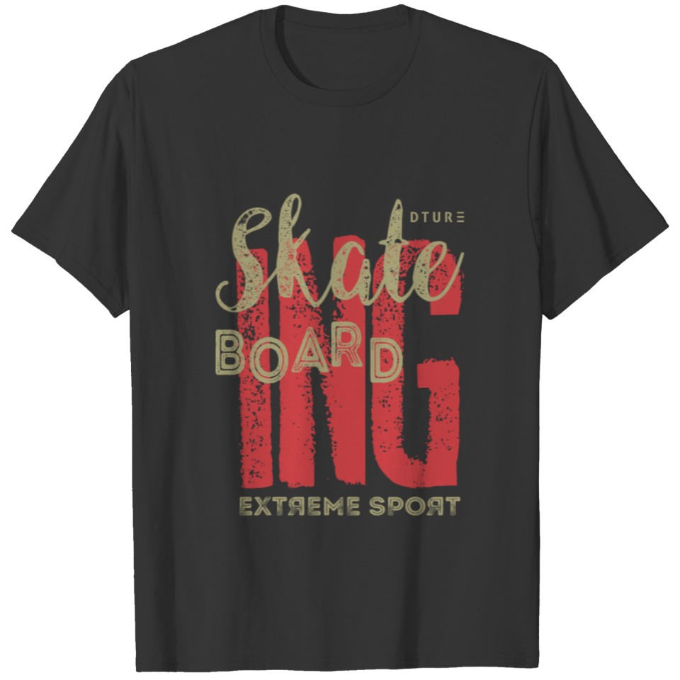 Skateboarding T-shirt
