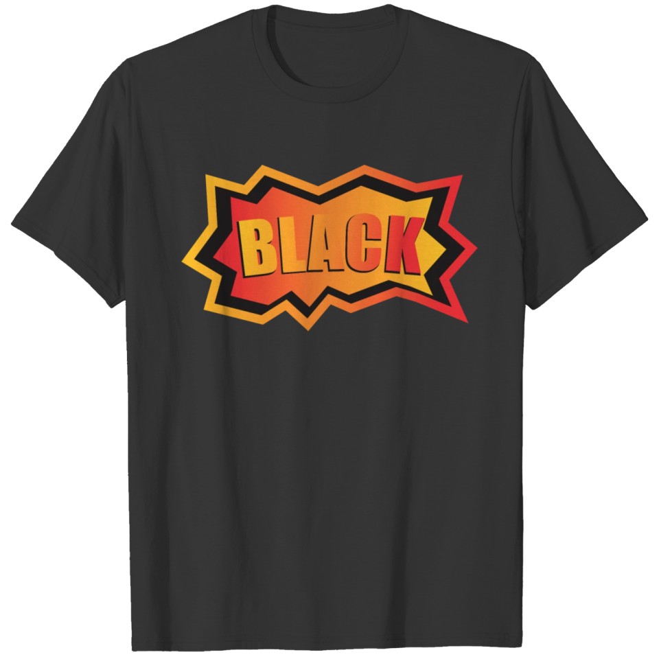 Black Rainbow Funny T-shirt