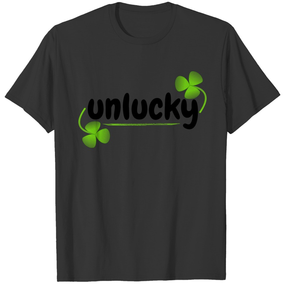 unlucky - clover T-shirt