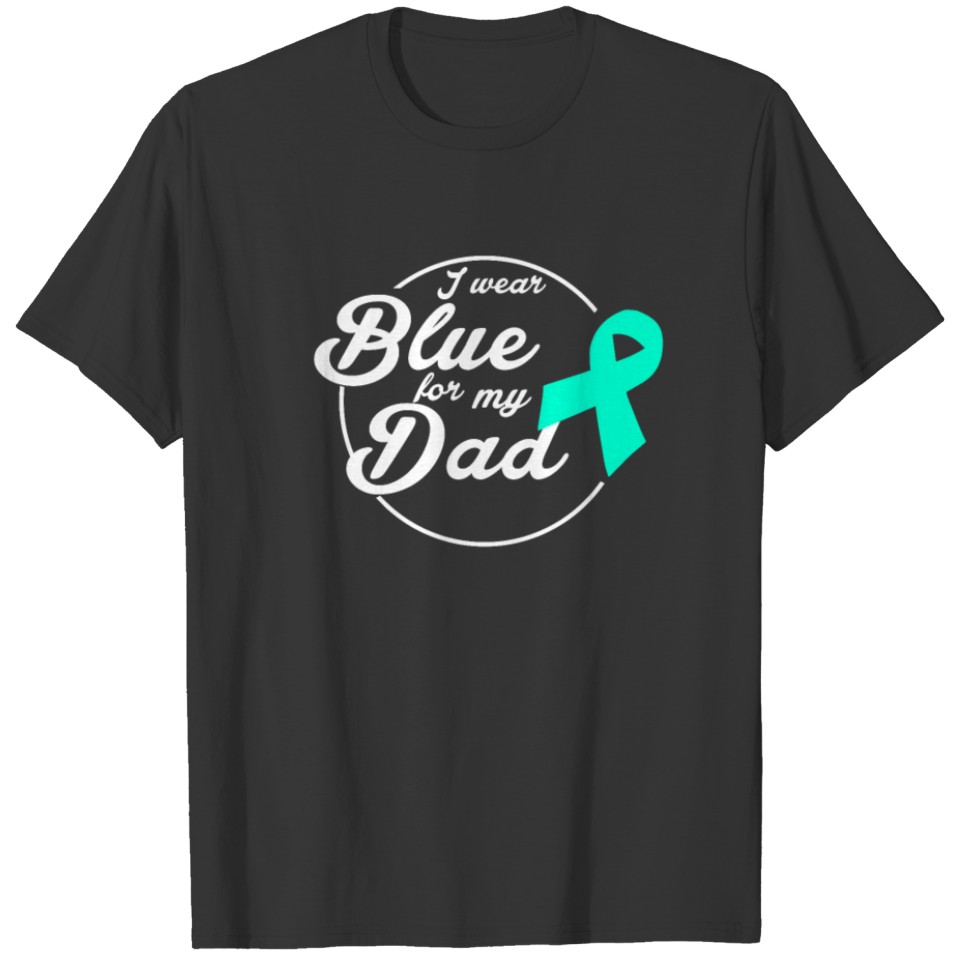 I Wear Blue For My Mom - Prostatecancer T Shirts