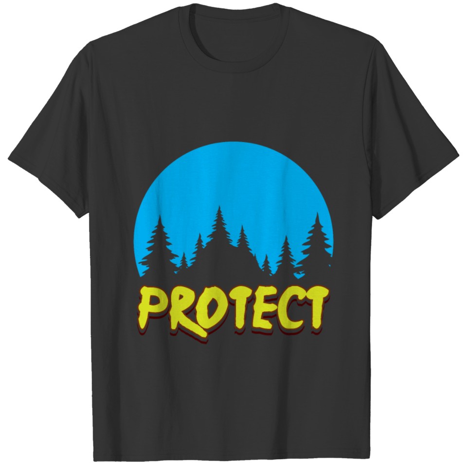 Protect the nature - gift idea T Shirts