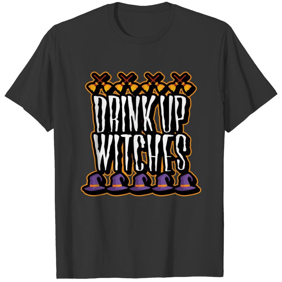 Halloween Drink up Witches T-shirt