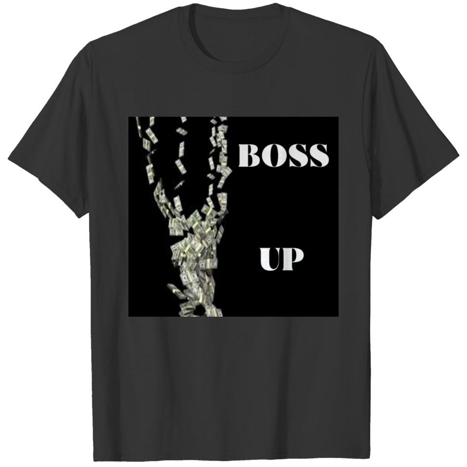 BOSS UP MONEY FALLING OUT THE SKY T-shirt