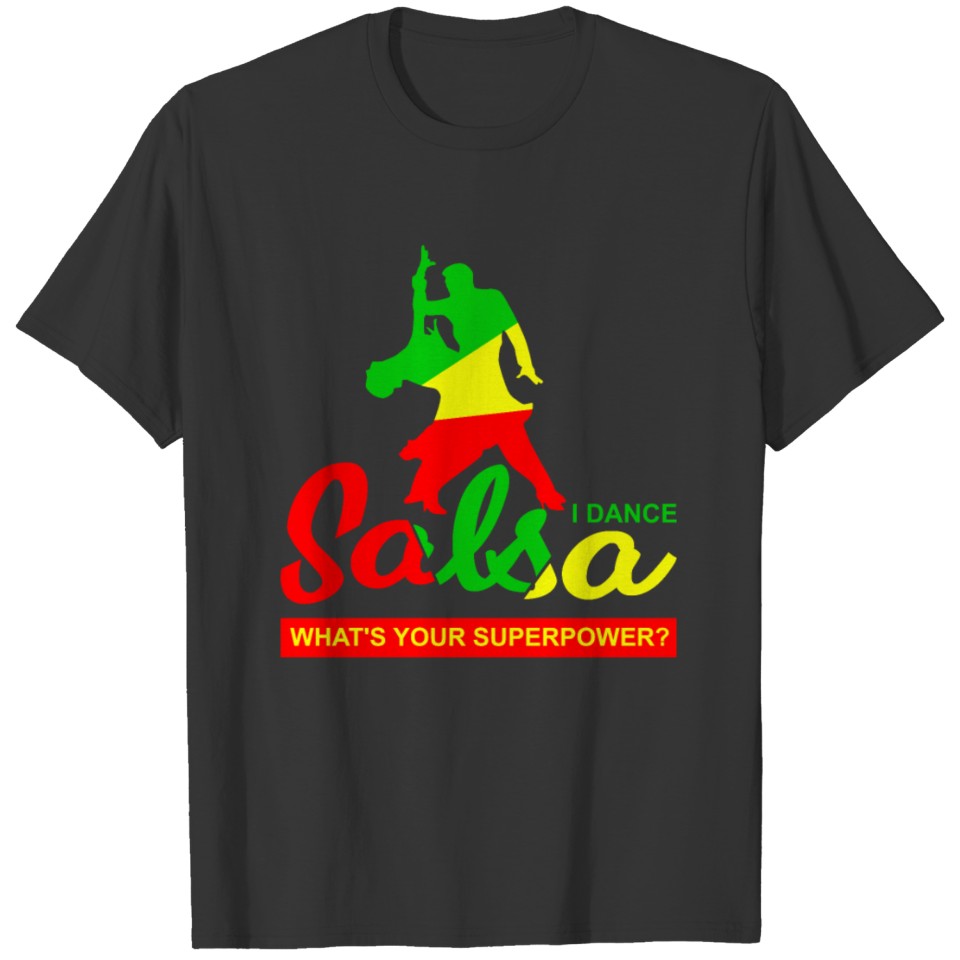 Salsa Merengue Latin Dance Dancing Dancer Gift T-shirt