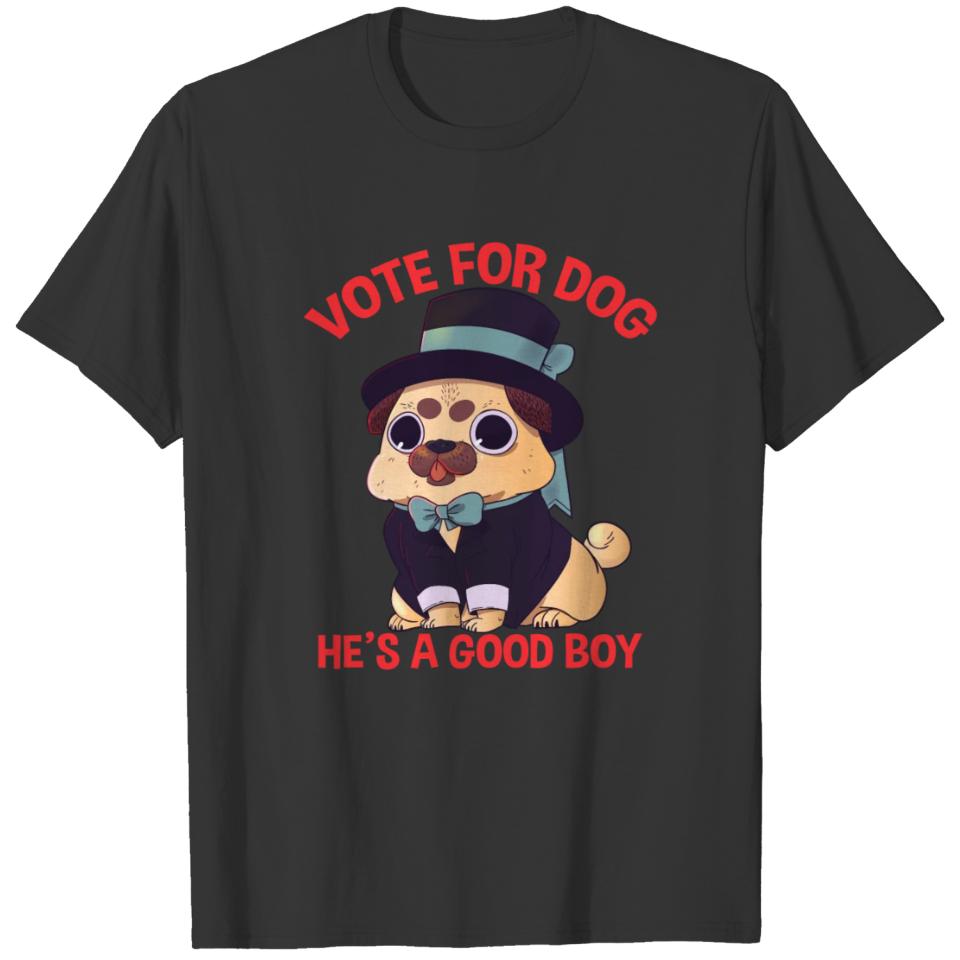 Dog Vote For 4000x4000 T-shirt