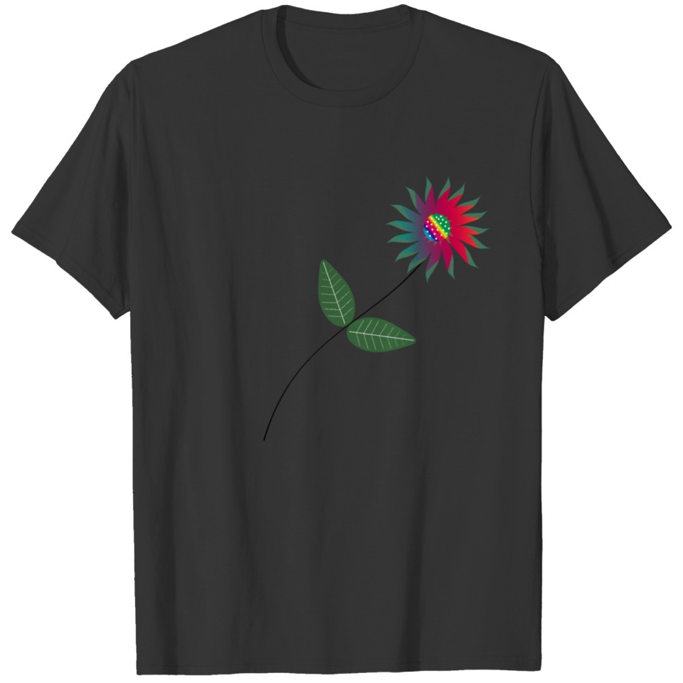 Flower, abstract flower, colors, colorful, flowers T Shirts
