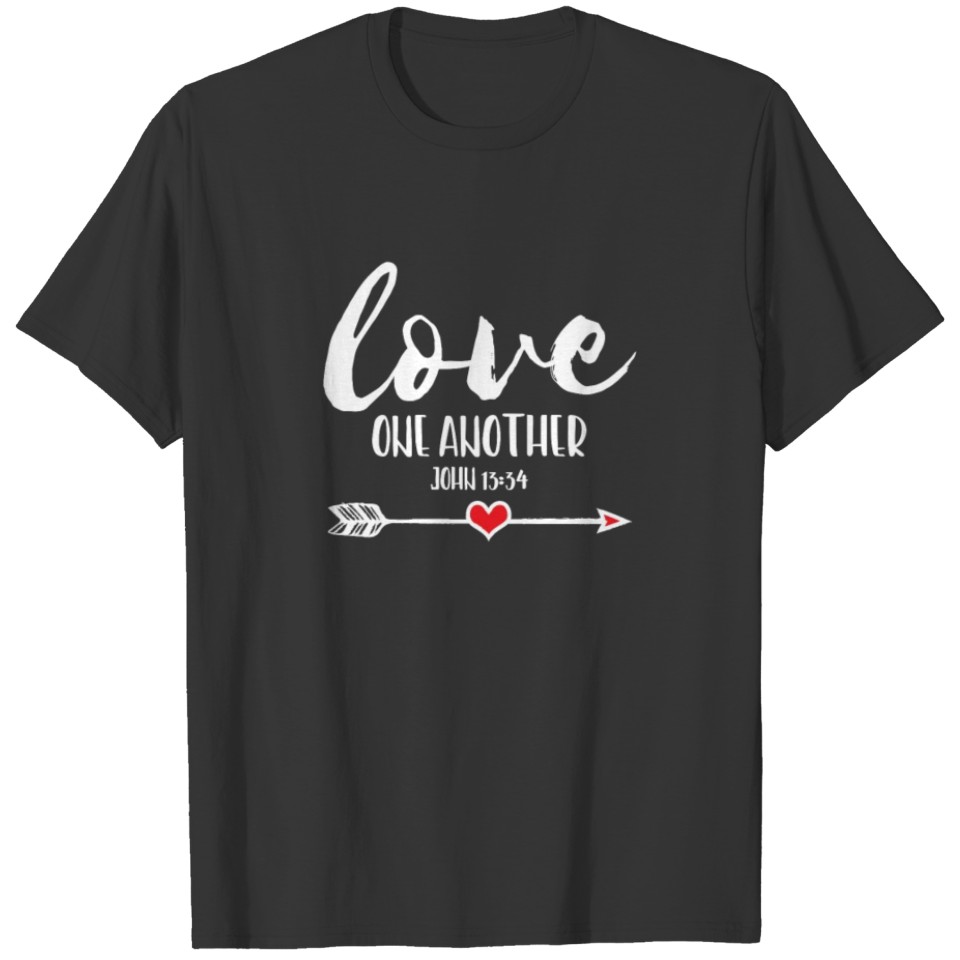 Love One Another, Christian Design T-shirt