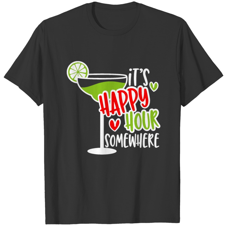Happy Hour Friends Party Night T Shirts