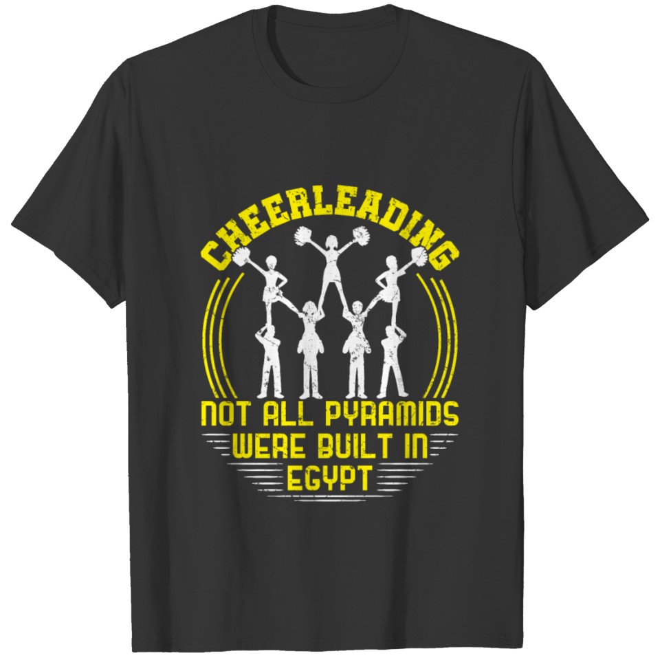 Cheerleading Pyramid T-shirt