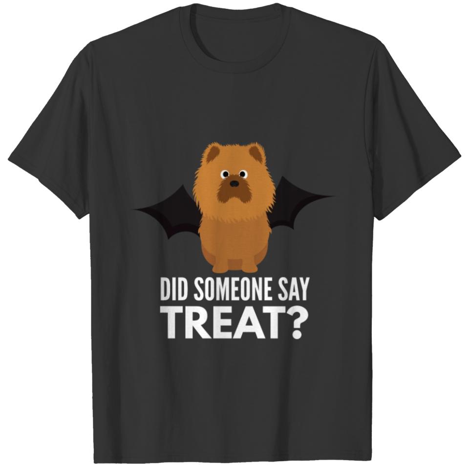 Chow Chow Halloween Trick or Treat T Shirts