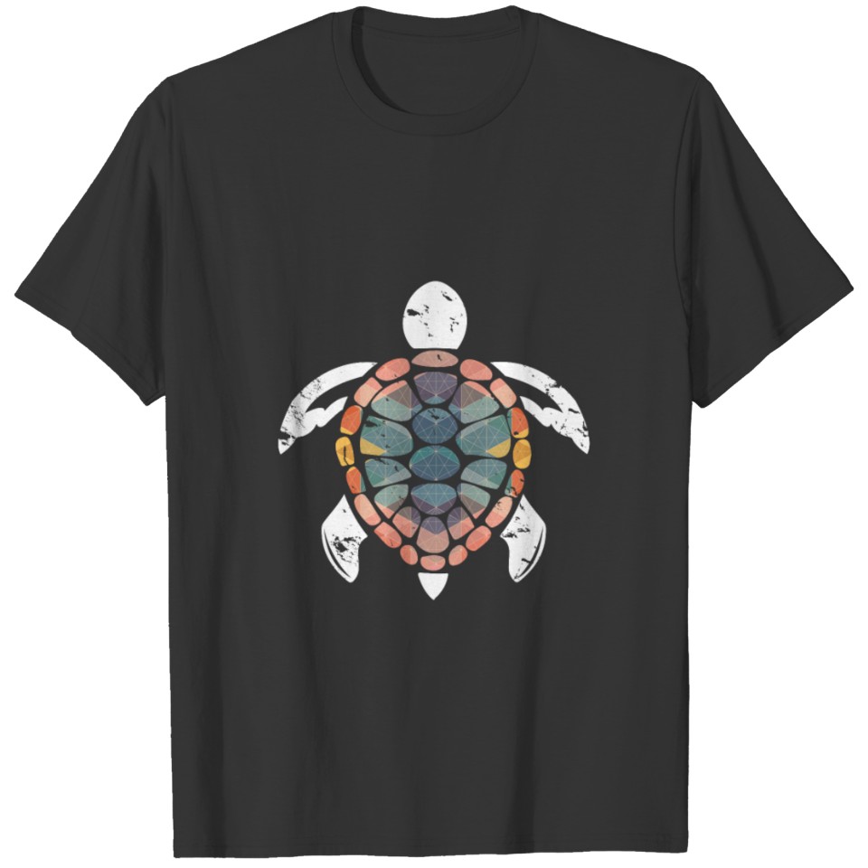 Turtle Polygon Art fantasy mystic gift christmas T Shirts