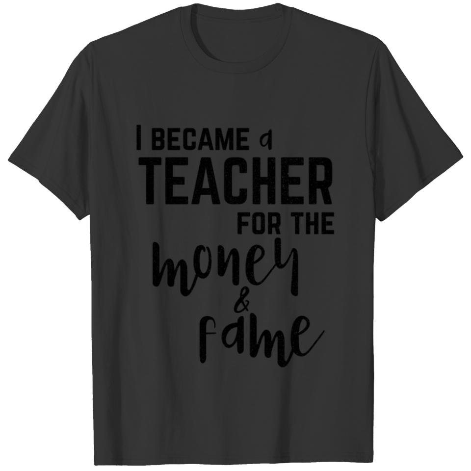 Money And Fame T-shirt
