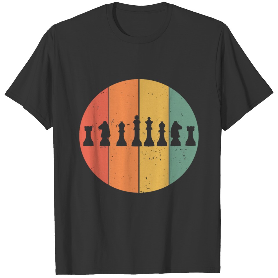 Chess retro vintage Style T-shirt