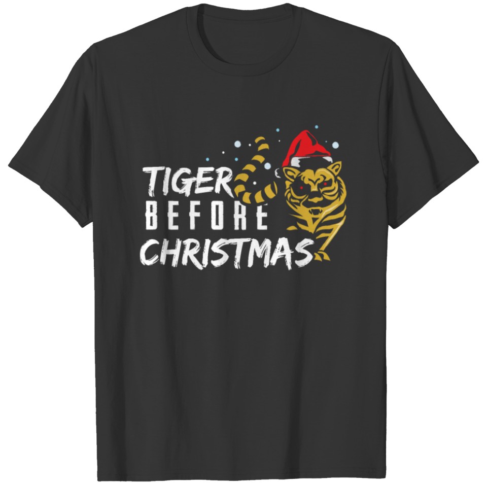 Tiger Before Christmas T-shirt