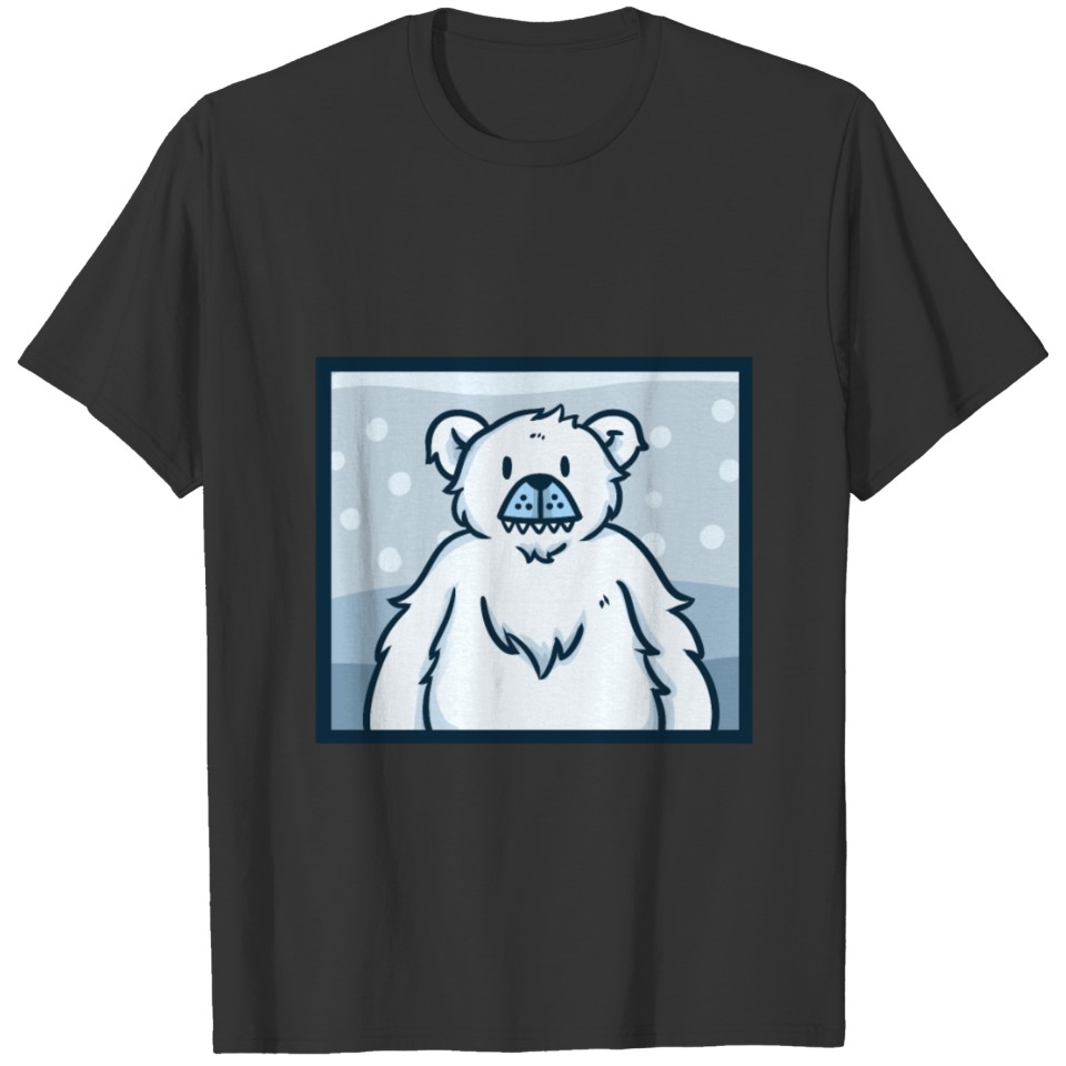 Bear Panda Brown Gift Pole Cool North Funny T-shirt