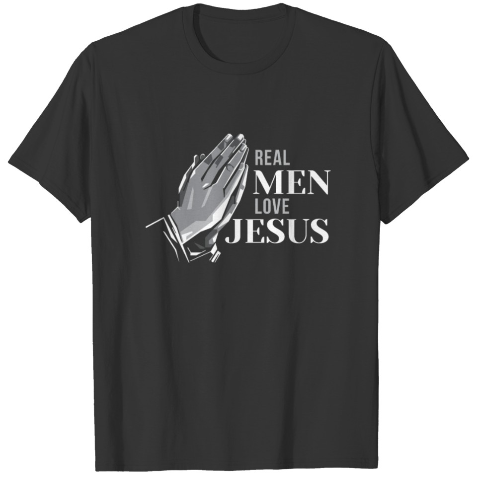 Religion Church T Shirts - Real Men Love Jesus