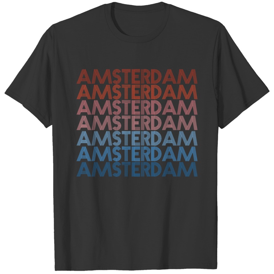 Retro Amsterdam shirt T-shirt