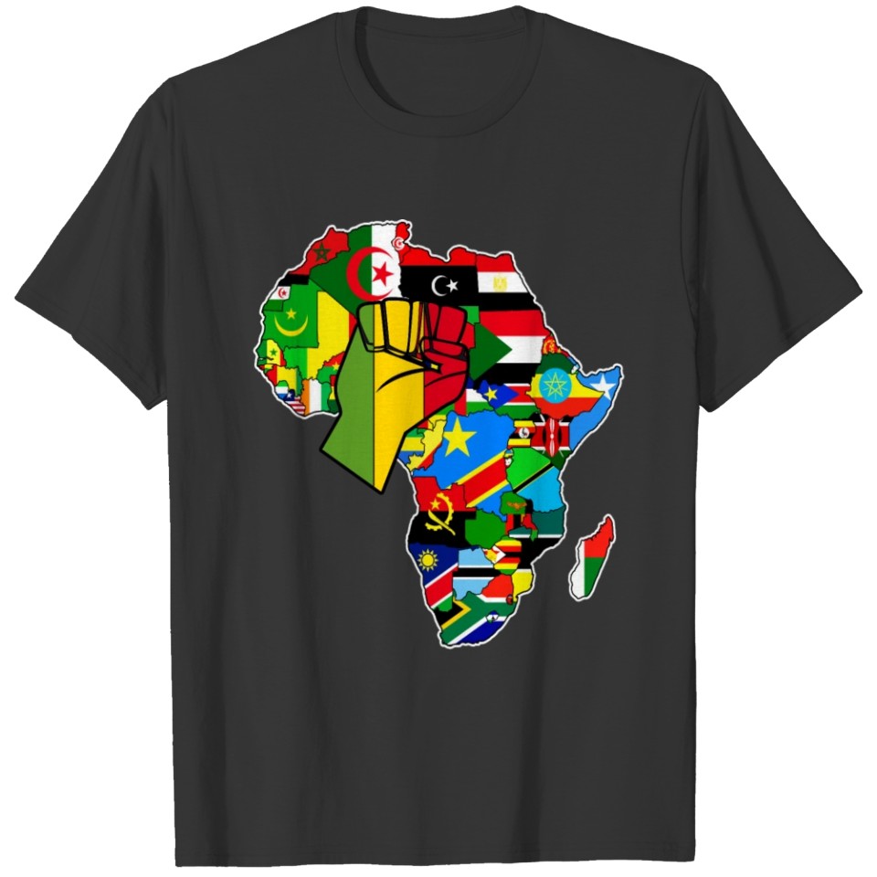 AFRCA MAP T-shirt