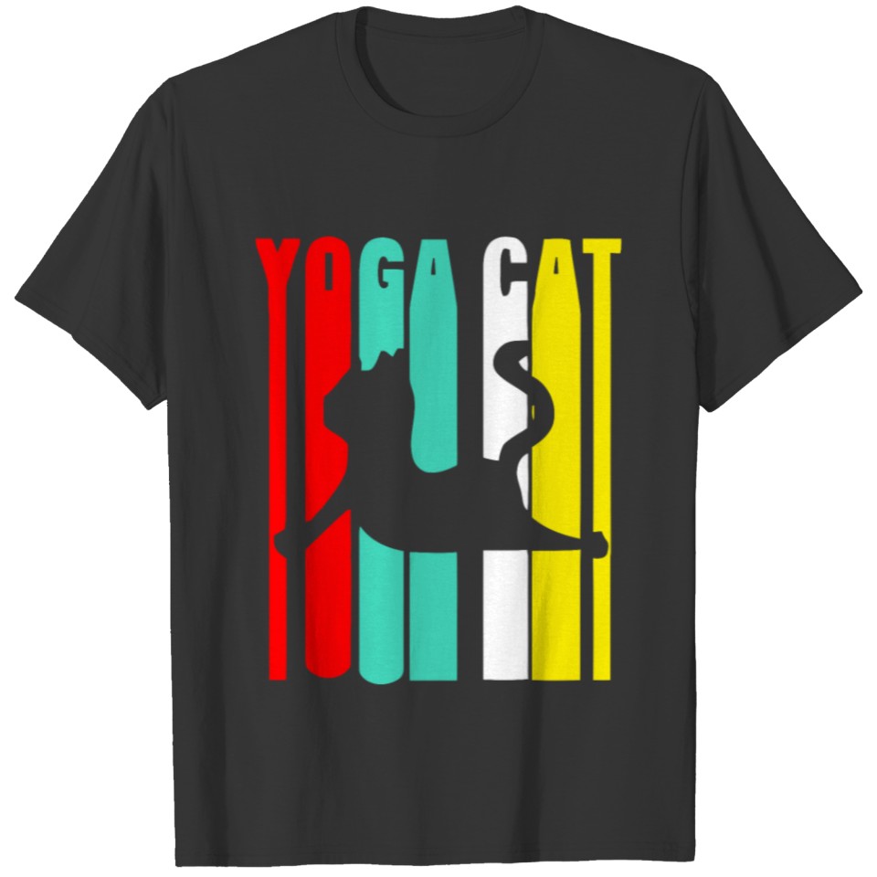 Yoga Cat T-shirt